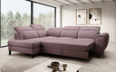 Designer Ecksofa Nobile mit verstellbarer Rückenlehne
