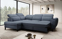 Designer Ecksofa Nobile mit verstellbarer Rückenlehne