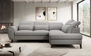 Designer Ecksofa Nobile mit verstellbarer Rückenlehne