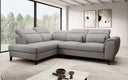Designer Ecksofa Nobile mit verstellbarer Rückenlehne
