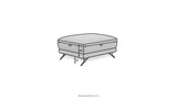 Designer Beistellhocker Mona - Luxusbetten24