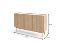 Designer Kommode Nera II - Luxusbetten24